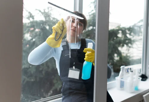 Nettoyage de vitres intérieures et extérieures à Cheminas